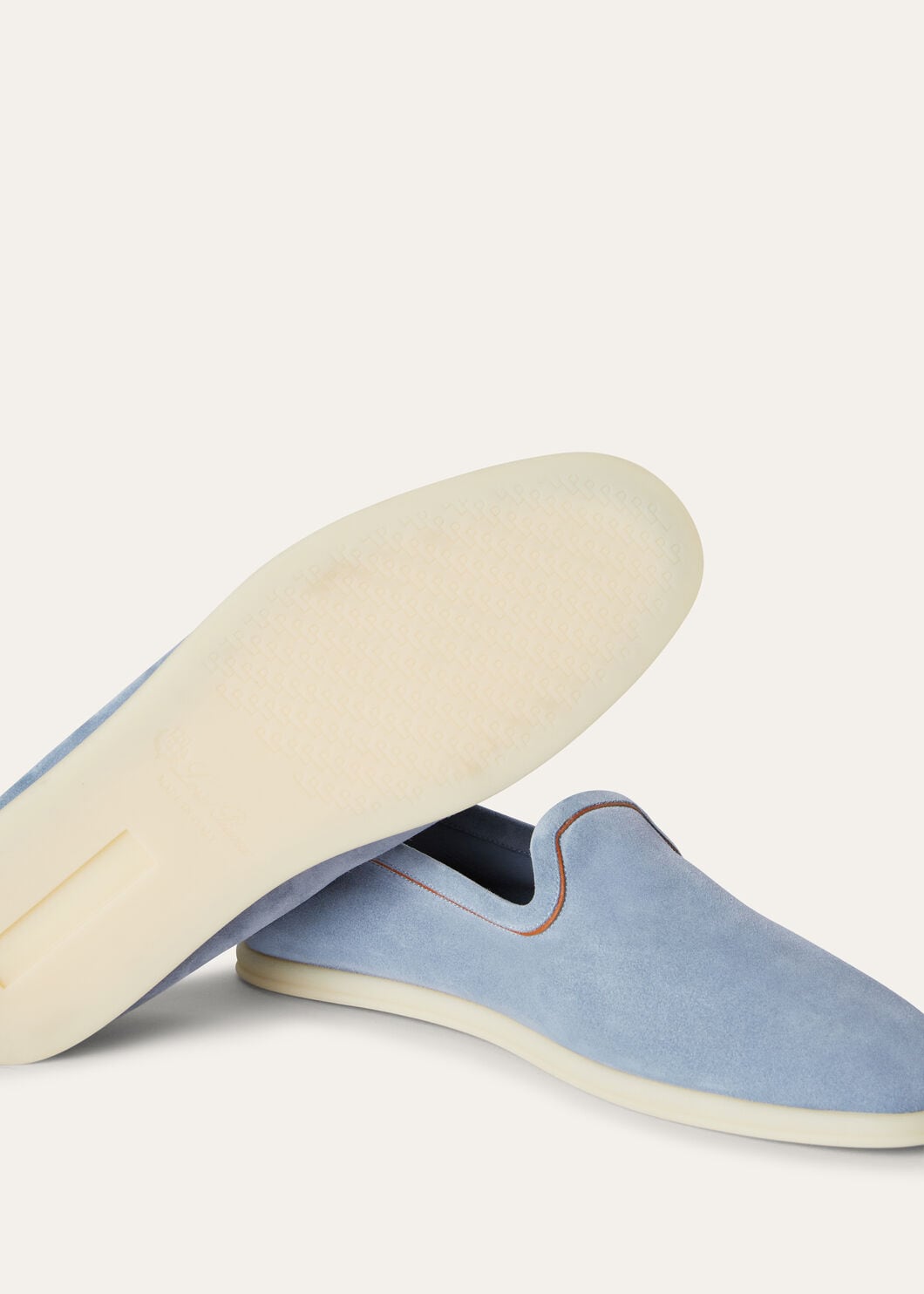 Venice Walk Suede Loafers Powder Men