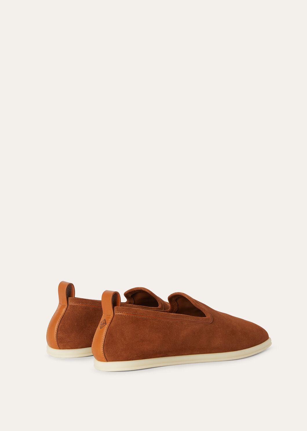 Venice Walk Loafers in Brown Suede Calfskin Men