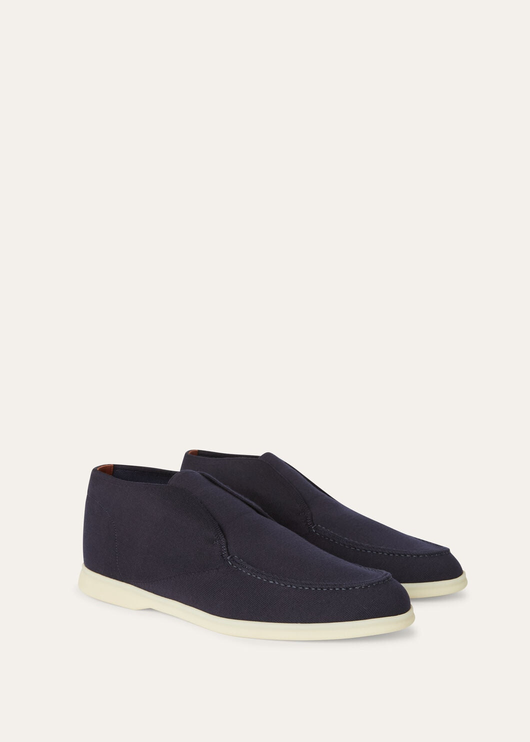 Open Walk Ankle Boots The Gift Of Kings Navy
