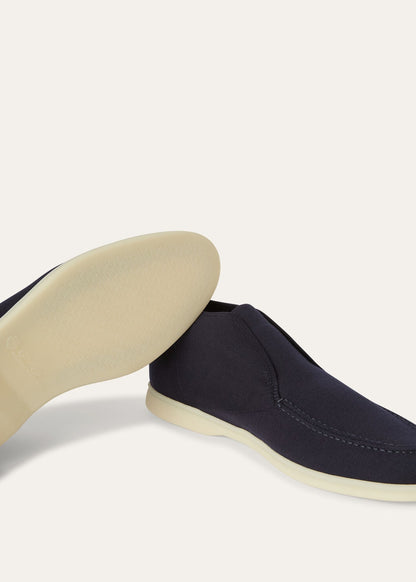 Open Walk Ankle Boots The Gift Of Kings Navy