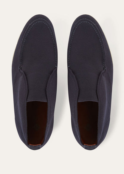 Open Walk Ankle Boots The Gift Of Kings Navy