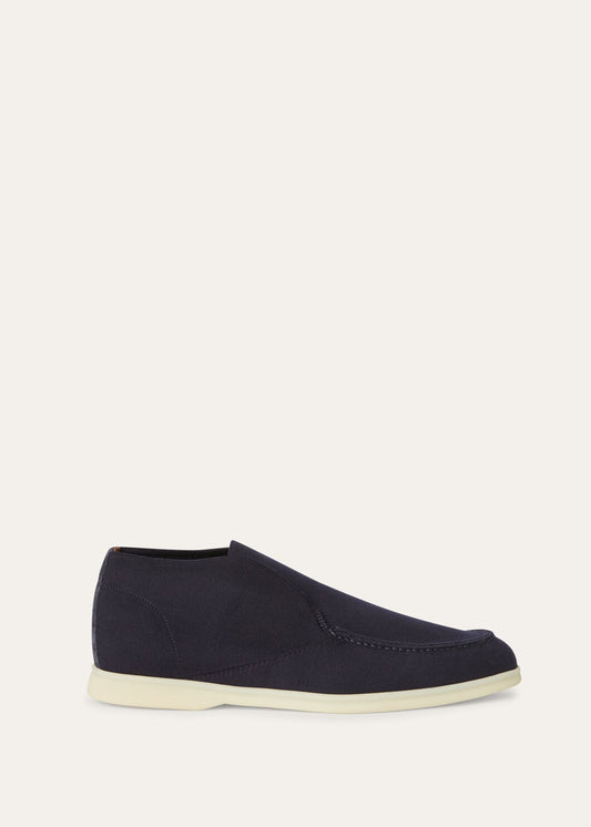 Open Walk Ankle Boots The Gift Of Kings Navy