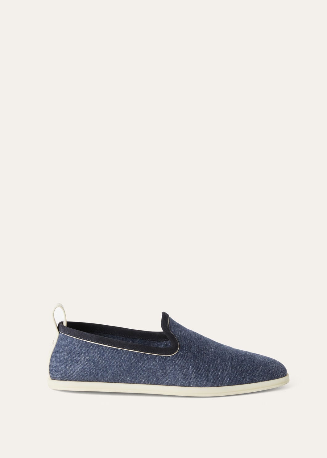 Venice Walk Cotton Moccasins Blue Men
