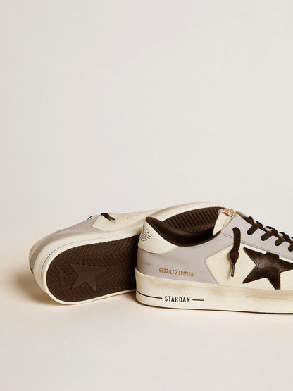 Stardan LTD in nappa and leather with suede star and leather heel tab