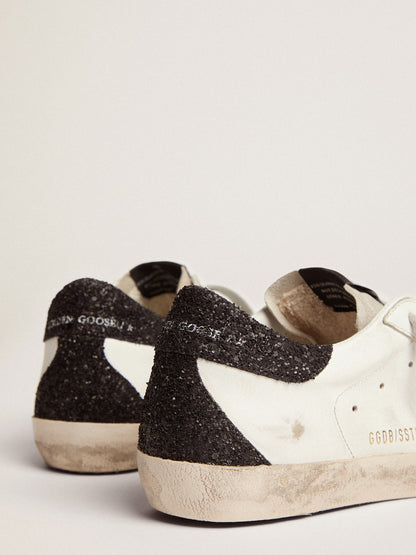 Super-Star LTD mit goldenem Stern und schwarzer Glitzer-Fersenlasche