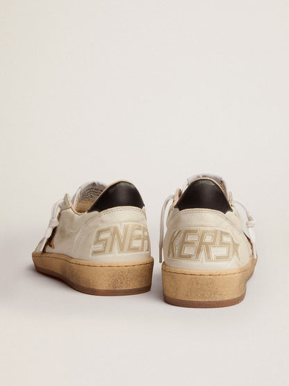 Ball Star with leopard pony skin star and black heel tab