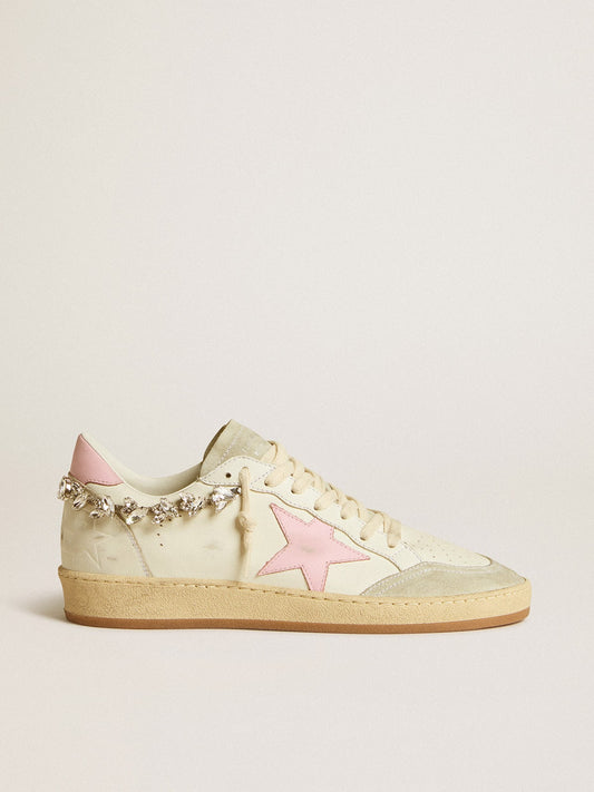 Ball Star Donna LTD with pink leather star and crystal application