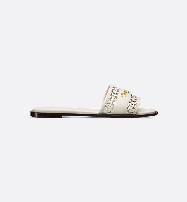 D-Lane White Sandal 
