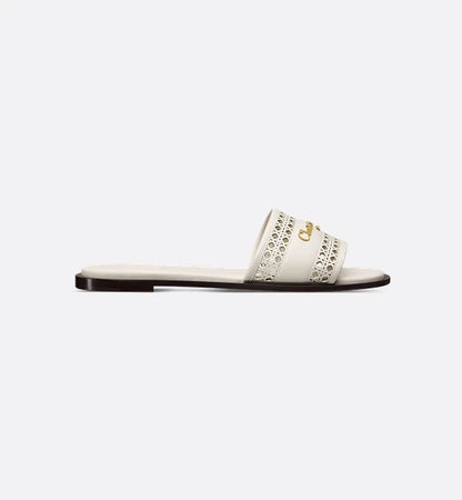 D-Lane White Sandal 