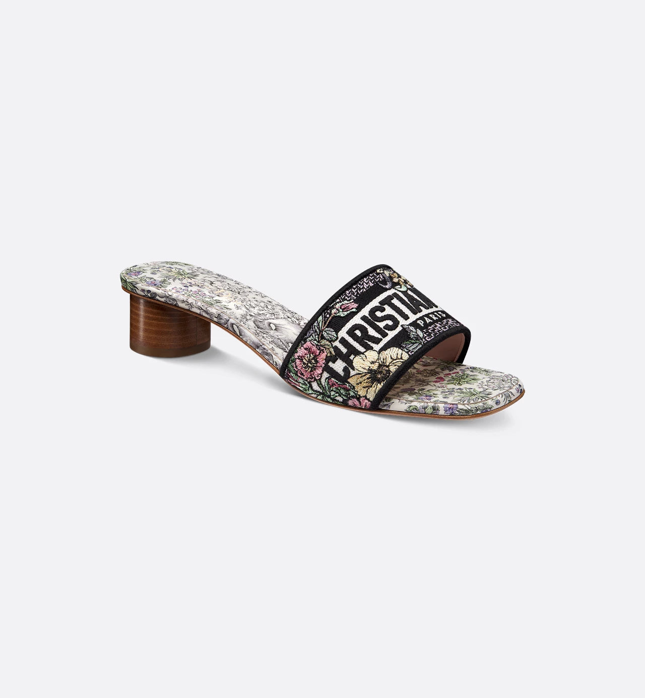 Dway Multicolor Heel Sandal 