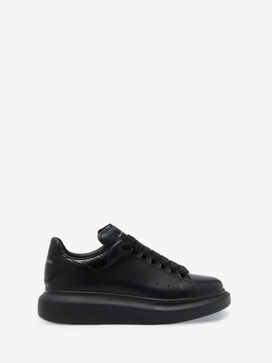Oversize in black white Crocodile