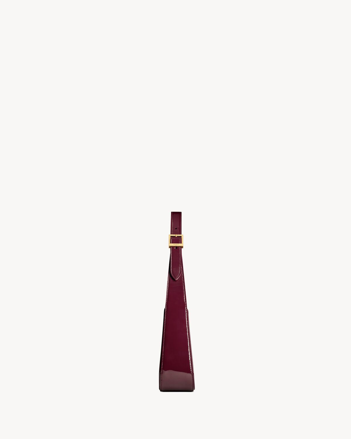 THE 5 TO 7 IN WINE RED PAINTED LEATHER