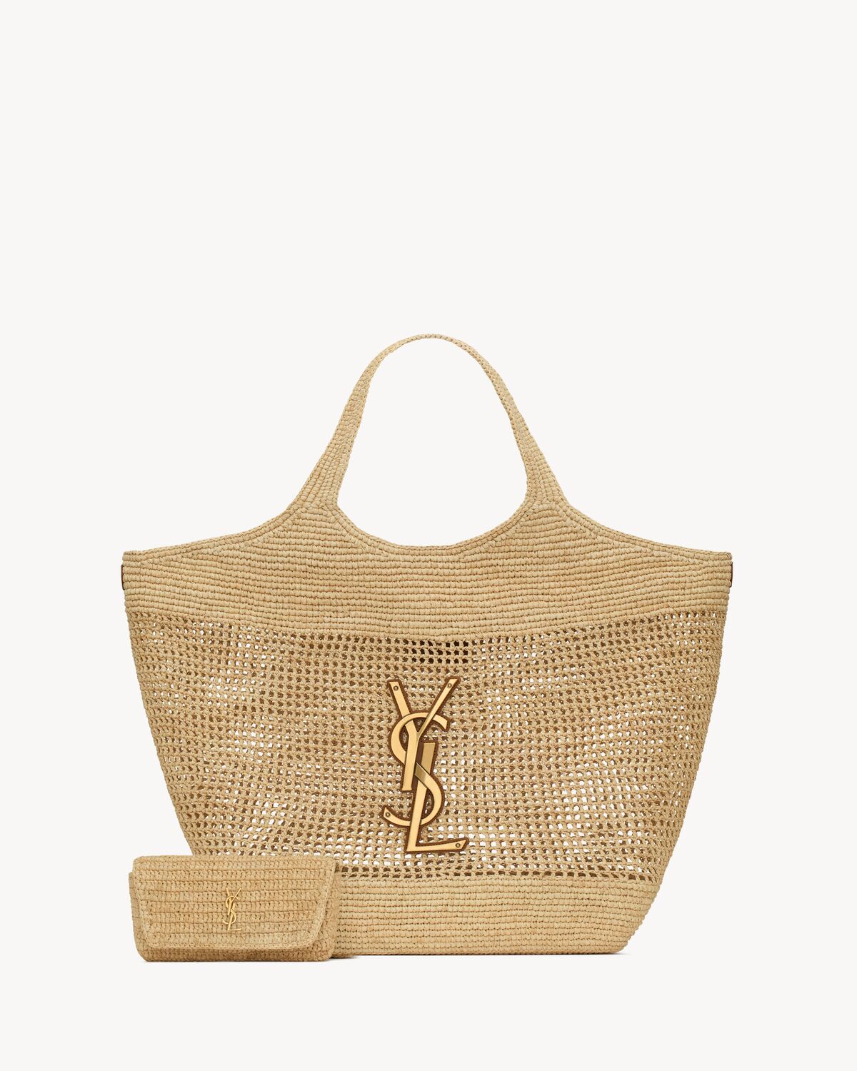 BEIGE RAFFIA ICE