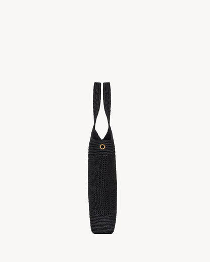BLACK RAFFIA ICARE