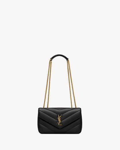 LouLou Small in Black Matelassé