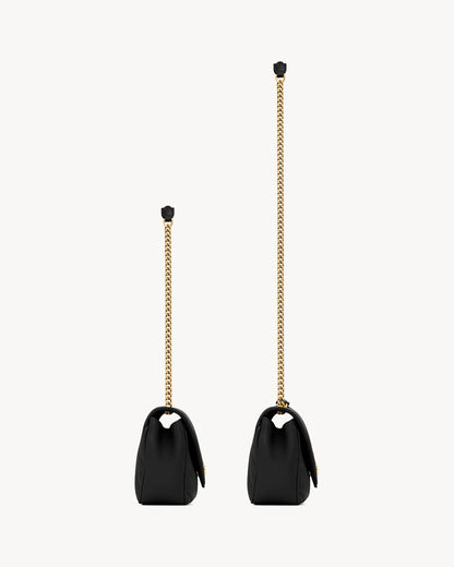 LouLou Small in Black Matelassé