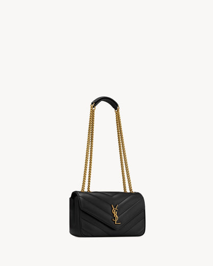 LouLou Small in Black Matelassé