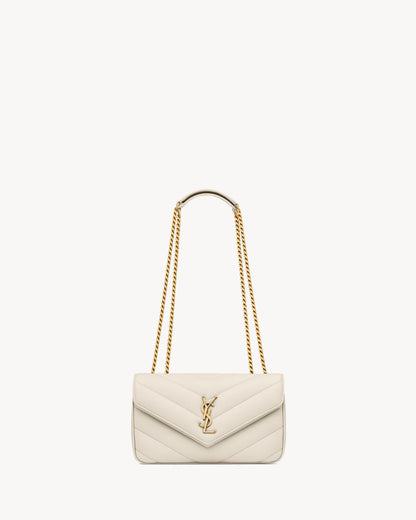 LouLou Small in White Matelassé