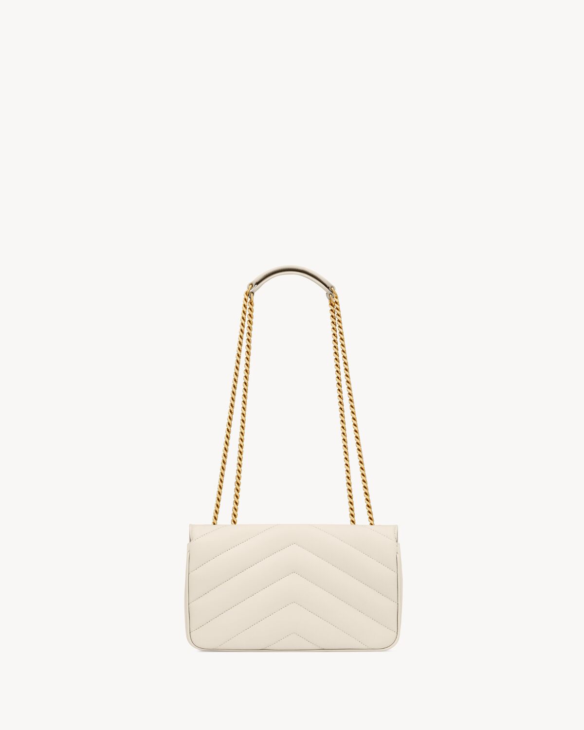 LouLou Small in White Matelassé