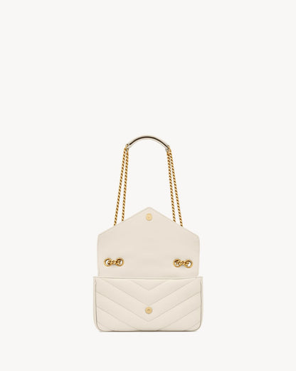 LouLou Small in White Matelassé