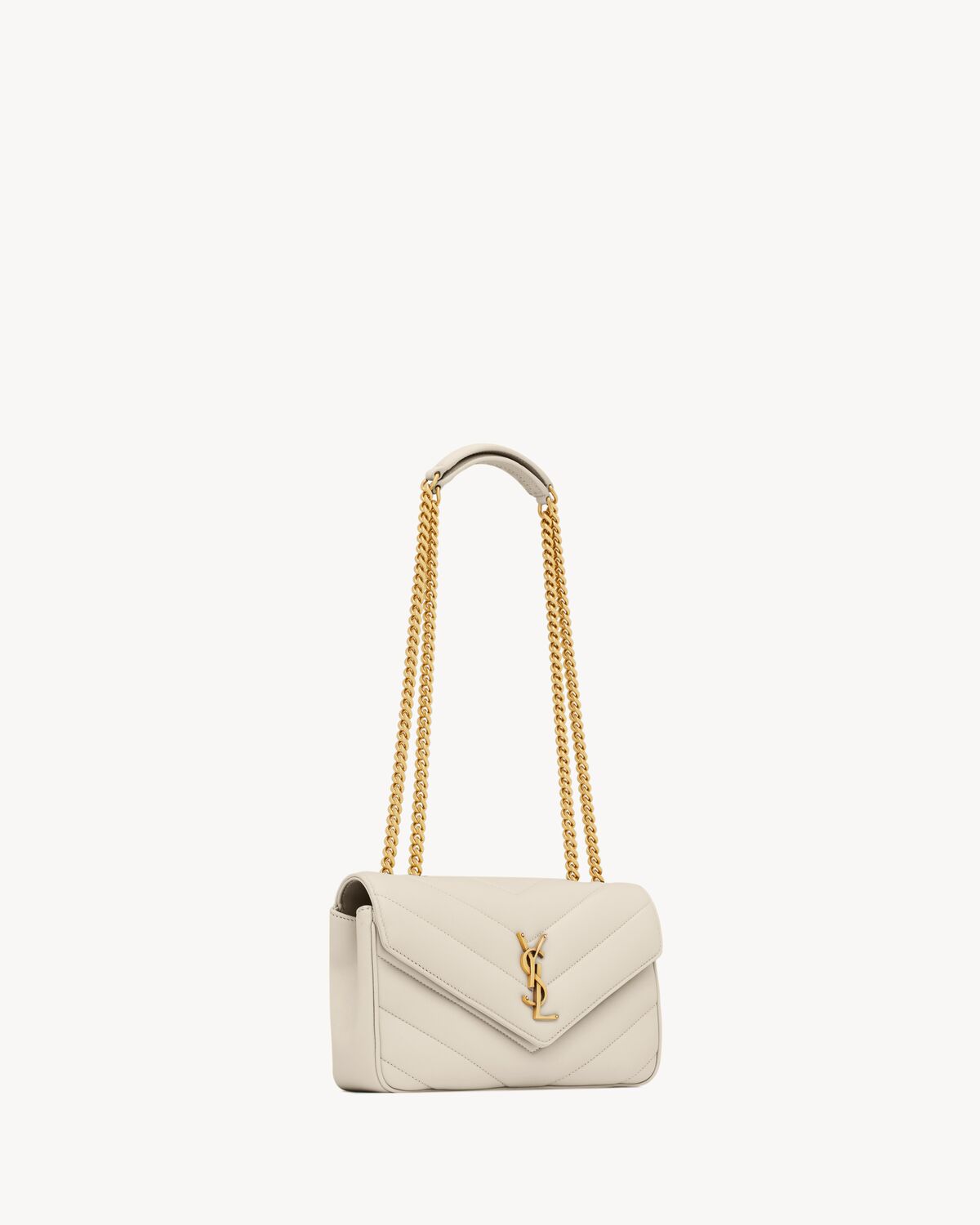 LouLou Small in White Matelassé