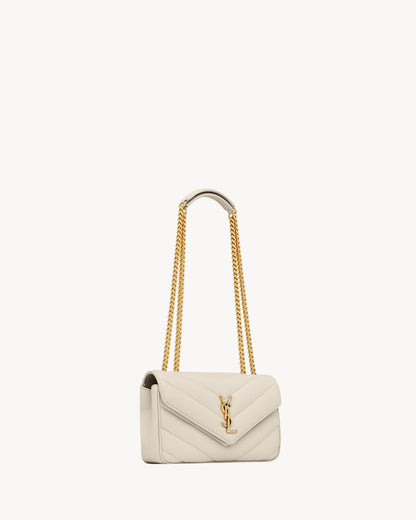 LouLou Small in White Matelassé
