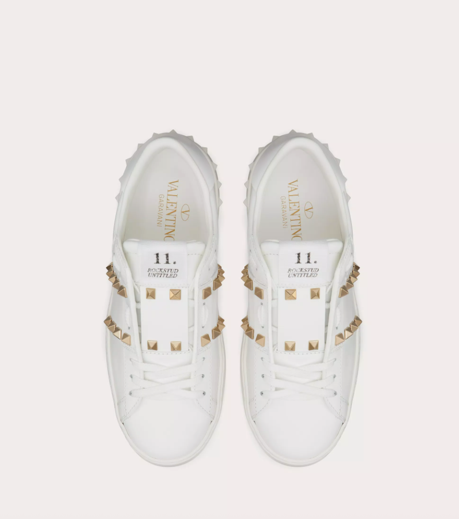 WEISSE SNEAKERS „ROCKSTUD UNTITLED“