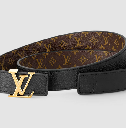 Cintura Iconic 25 mm reversibile Monogram Donna
