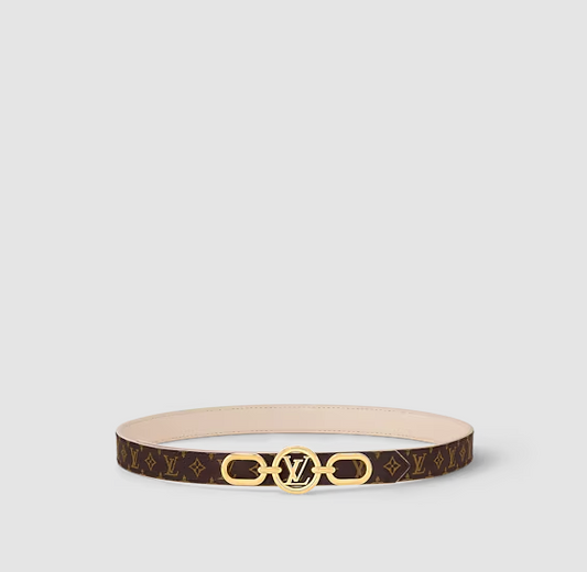 Cintura Circle Prime 20 mm reversibile Marrone Donna