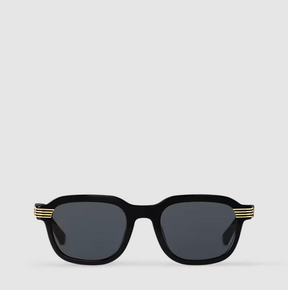 Men's Slide Square Round Sunglasses