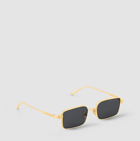 Pure Low Square Sunglasses Black Men