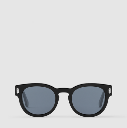 Confidence Round Sunglasses Black Men