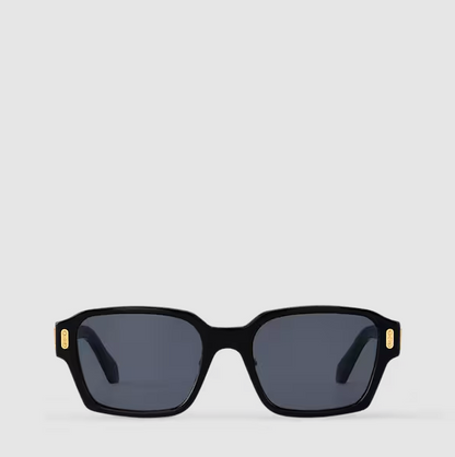 Confidence Square Sunglasses Black Men