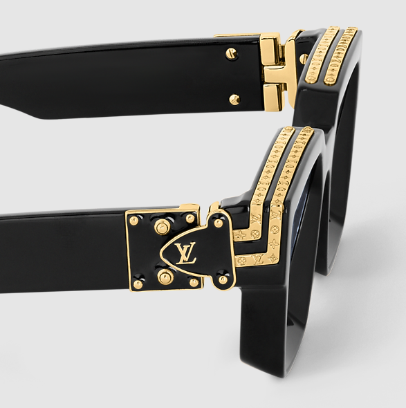1.1 Millionaires Black Sunglasses for Men