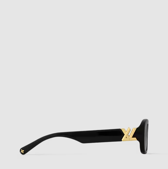 GO-14 Oval Black Sunglasses for Women