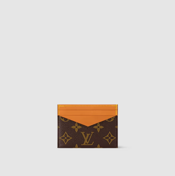 Porta carte di credito Triple Monogram