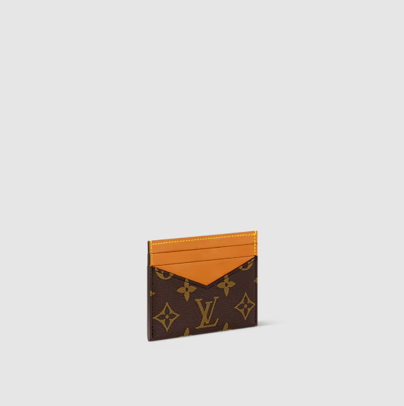 Porta carte di credito Triple Monogram