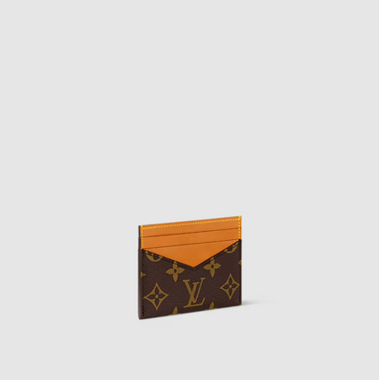 Porta carte di credito Triple Monogram