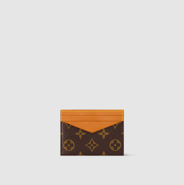 Porta carte di credito Triple Monogram