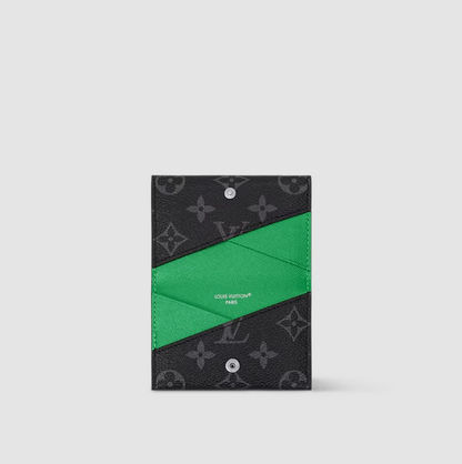 Slim Monogram Eclipse Credit Card Holder