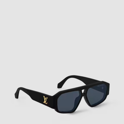 Clash Pilot Square Sunglasses Black Men