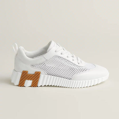 Hüpfender Sneaker Weiß