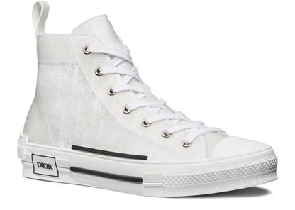 Dior B23 High Top „Dior Oblique“ Sneaker in Weiß