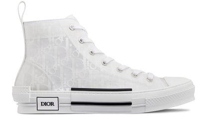 Dior B23 High Top „Dior Oblique“ Sneaker in Weiß
