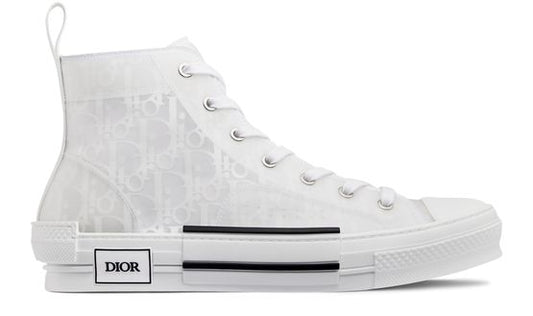 Dior B23 High Top „Dior Oblique“ Sneaker in Weiß