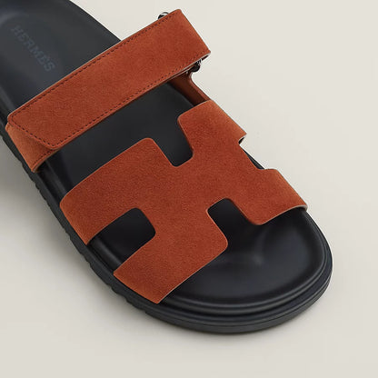Orange Chypre Sandals