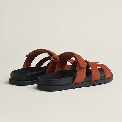 Orange Chypre Sandals