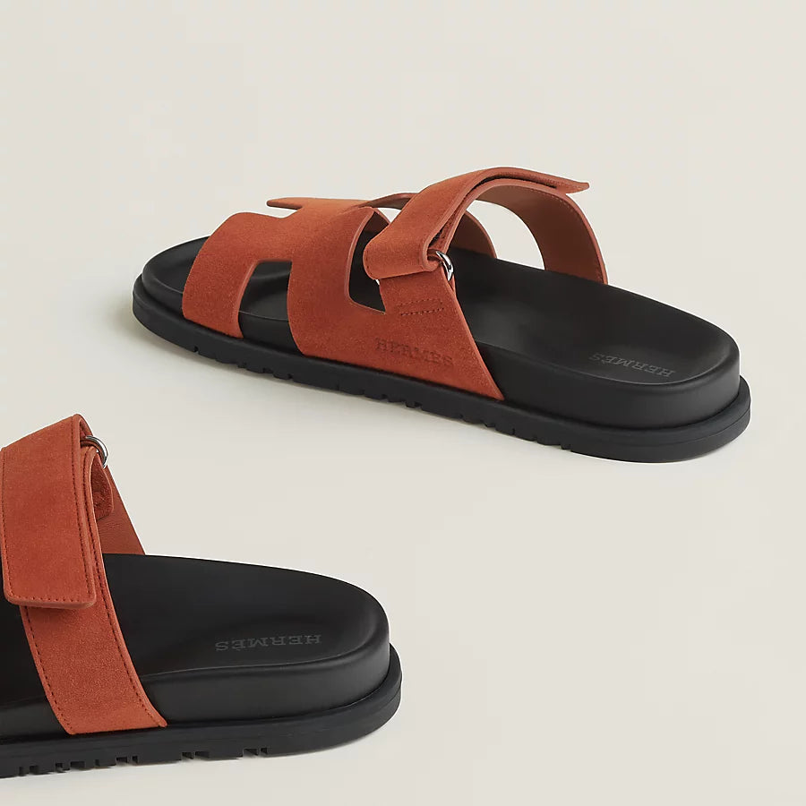 Orange Chypre Sandals