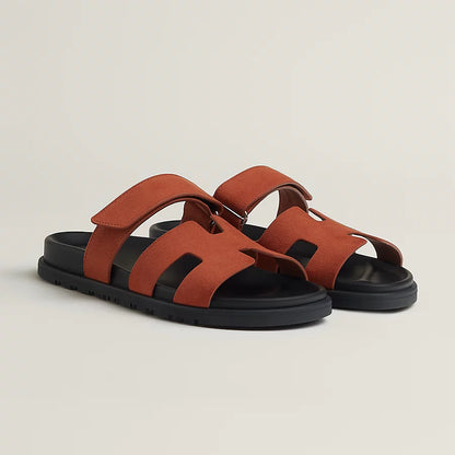 Orange Chypre Sandals
