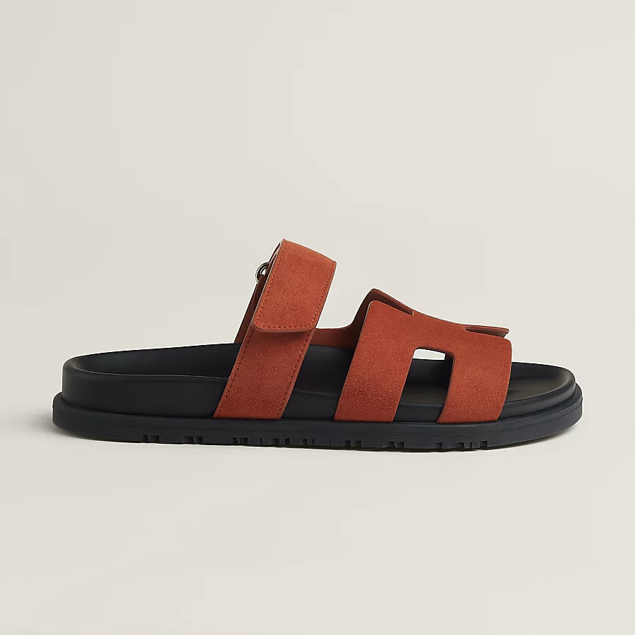 Orange Chypre Sandals